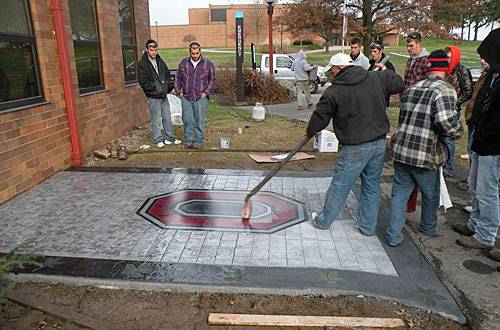 Maintenance for Stamped concrete