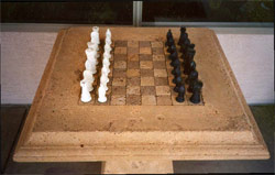 Concrete Chess Board