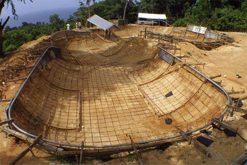 Skate Park Construction