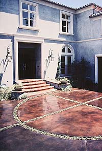 stained concrete