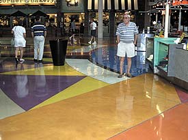 stained concrete