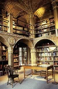 Library at Mercer Castle