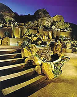 stamped patio