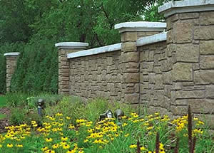 Decorative Walls and Caps