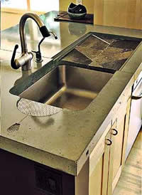 Concrete Kitchen Countertop