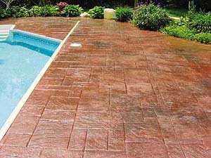 Mainting Concrete - Poolside