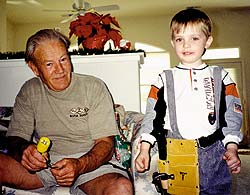 Bob Harris and grandson, Bob Harris III