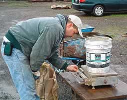 measuring ready mix