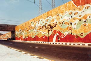 <Michael Archambault decorative wall>