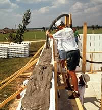 <concrete home>