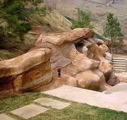<concrete rocks>
