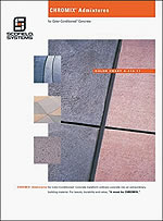 Scofield Chromix Admixtures