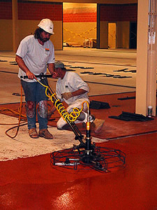 Hover Trowel walk-behind concrete trowel
