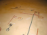 Jones trys to imitate the work of Wassily Kandinsky