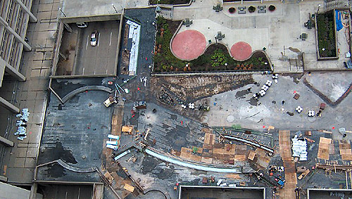 Rhodes Tower Aerial Photo
