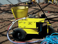 QuikShot Vertical Mix Shotcrete Machine