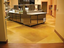 Brian Vacari, the Concrete Colorist, Kitchen Floor