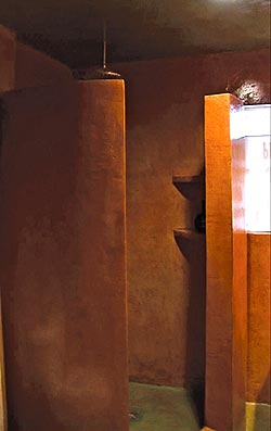 Vertical Overlay in shower stall