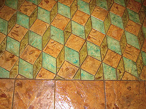 4D Stain Stamp Pattern