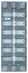 Vertex Brick Patterned Form