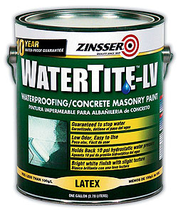Zinsser Watertite-LV Concrete/Masonry Paint