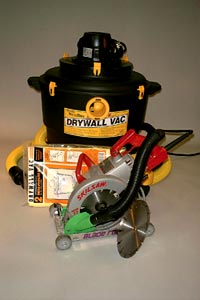 ShaveAway Dustless Cutting System