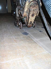 Concrete Surface Prep Using Shotblaster
