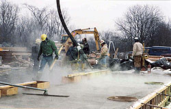 Cold Weather Decorative Concrete Concrete