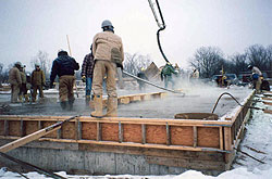 Cold Weather Decorative Concrete Concrete