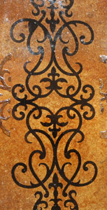 Acanthus Concrete Stain Designs