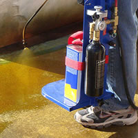Polishing Concrete at the World of Concrete