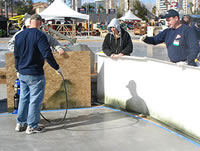 Polishing Concrete at the World of Concrete