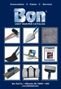 Bon Tool Concrete Contractor Tool Catelog