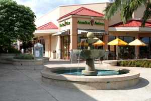 Kukui Grove Center Decorative Concrete