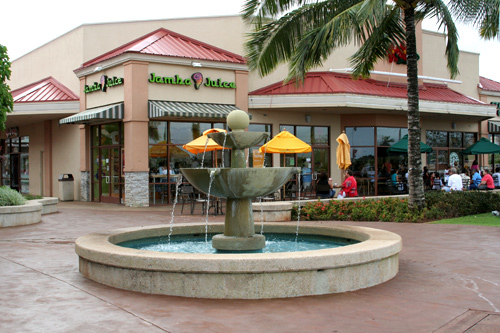 Kukui Grove Center Decorative Concrete