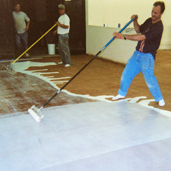 Applying Concrete Sealer