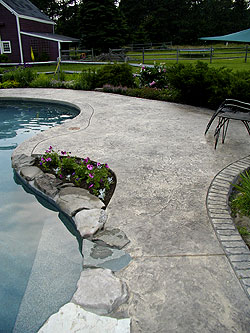 Michael Littlefield, Custom Concrete Design, Wells, Maine