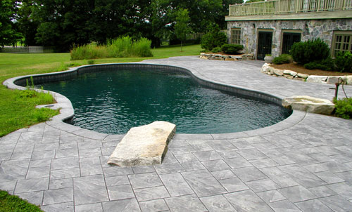 Michael Littlefield, Custom Concrete Design, Wells, Maine