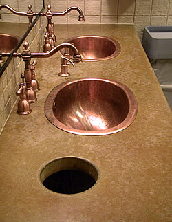 Michael Littlefield, Custom Concrete Design, Wells, Maine