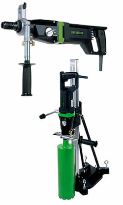 CSUnitec Core Drill with Vacuum Dust Extraction