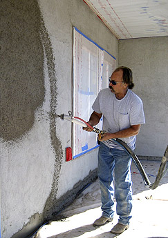 Pressure-Applied Concrete