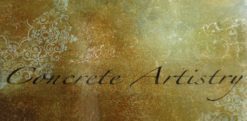 Stenciling Logos