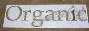 Stenciling Logos