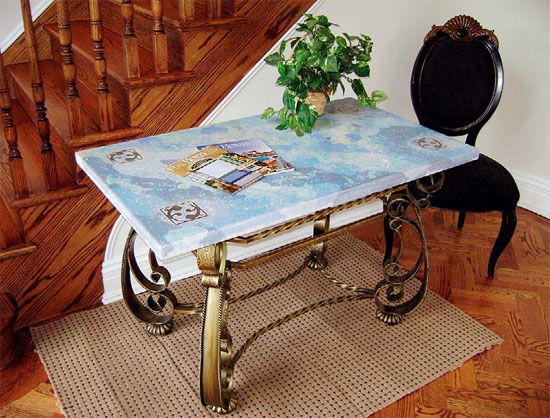 Concrete Cocktail Table