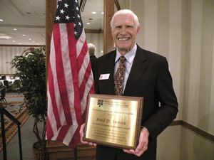 Inman receives ASCC award