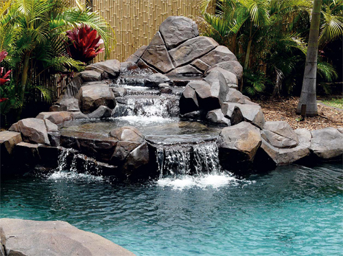 Enjoy Limitless Possibilities with Concrete Waterfalls | Concrete Decor