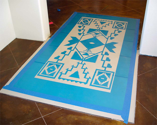 Concrete Stenciling