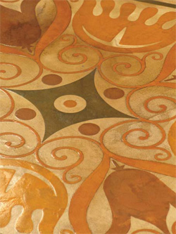Concrete Stenciling