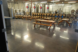 Polished concrete at a brewery floor - He says 10 to 12 microbreweries have popped up in his area in the last couple of years and hes done floor work in their patron areas for four of them. I dont know if theres a direct correlation but most of my customers are pretty young guys who are not big on maintenance, he says, adding that maintenance for his polished floors only involves mopping and an occasional new coat of stain guard to keep them looking good.