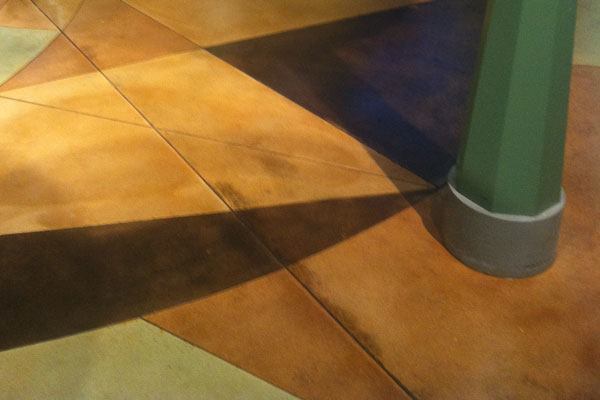 Stained, Over 5,000 Square Feet, Second Place: T.B. Penick & Sons Inc., San Diego, Calif. Great Lakes Crossing Outlets